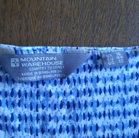 Mountain Warehouse blue and white dress - Picture 5 of 13